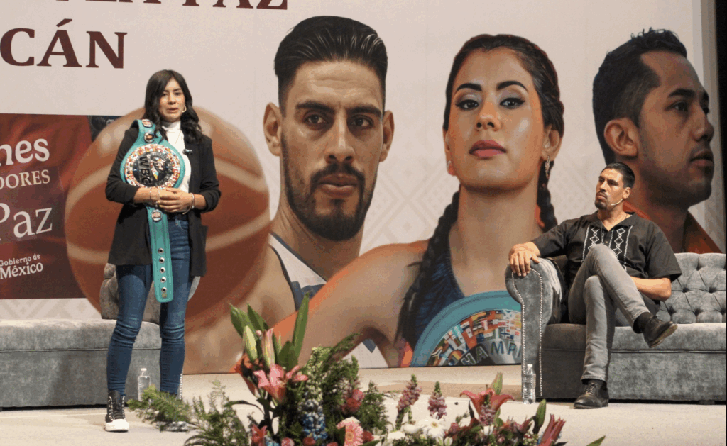 Segob federal resalta trabajo de Gaby “La Bonita” Sánchez al impulsar deporte en jóvenes