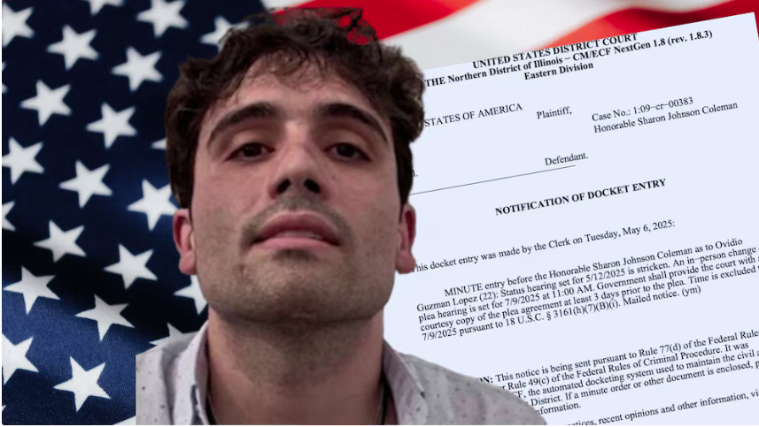 Ovidio Guzmán avanza en acuerdo con la justicia de EEUU; busca declararse culpable en corte federal de Illinois