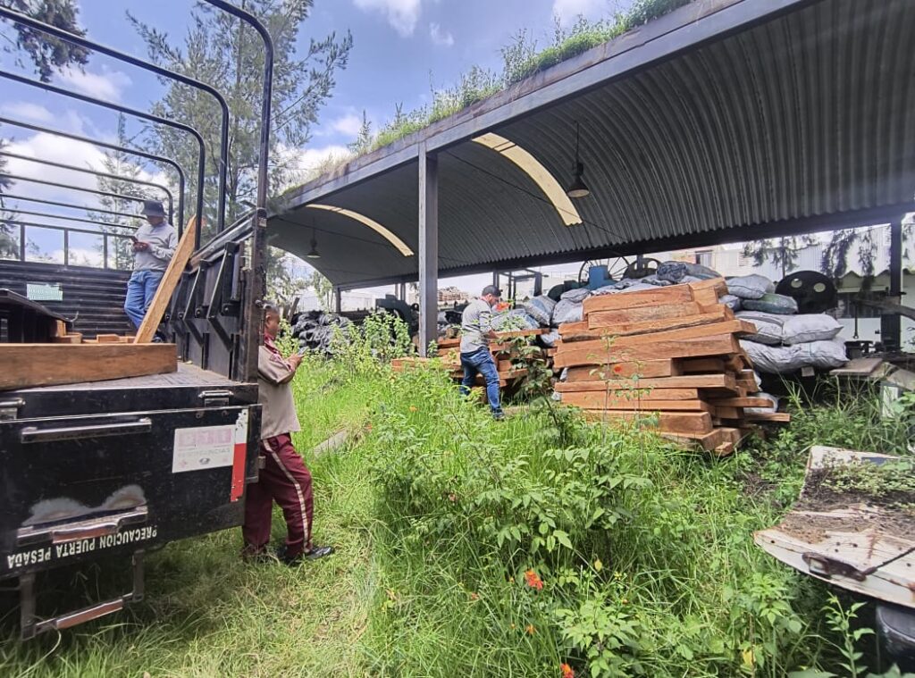 En operativos, SSP asegura más de 130 piezas de madera