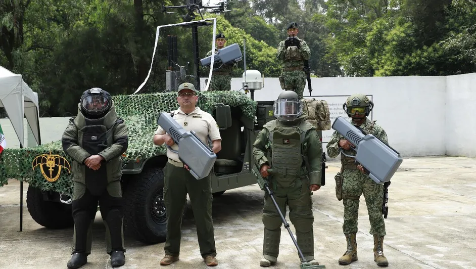 Ejército mexicano prepara escudo antidrones para el Mundial de Fútbol 2026