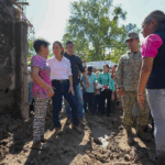 Sheinbaum supervisa apoyos en Tamazunchale y El Higo tras lluvias