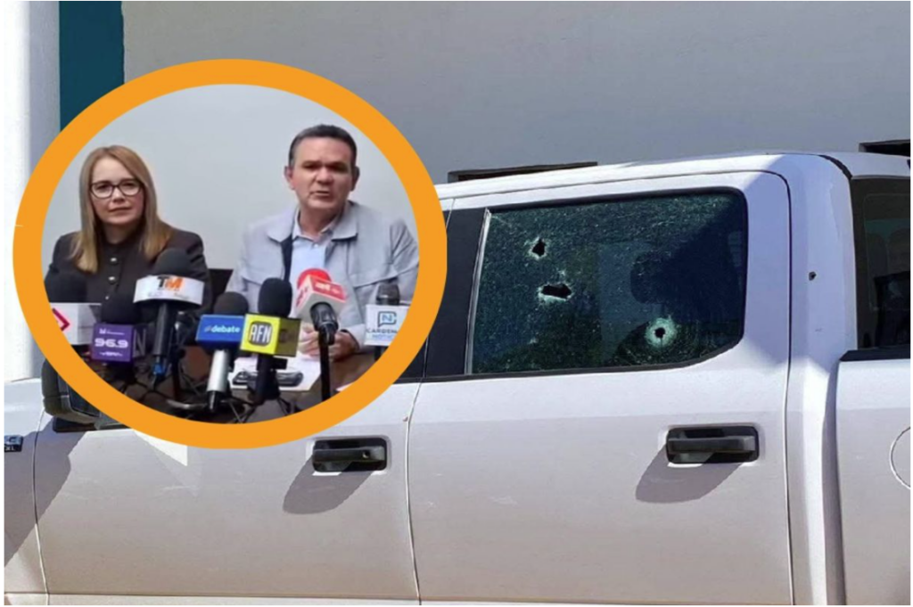 Ataque armado en Culiacán deja heridos a presidente de MC en Sinaloa y diputada local