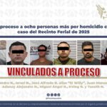 Vincula FGE a proceso a ocho personas más por homicidio calificado en el caso del Recinto Ferial de 2025