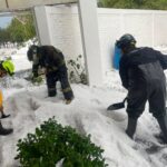 Gobierno estatal activó protocolos tras granizada
