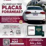 Habilita gobierno estatal consulta de detecciones por exceso de velocidad con placas foráneas