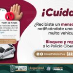 Policía Cibernética brinda orientación ante mensajes fraudulentos sobre multas vehiculares