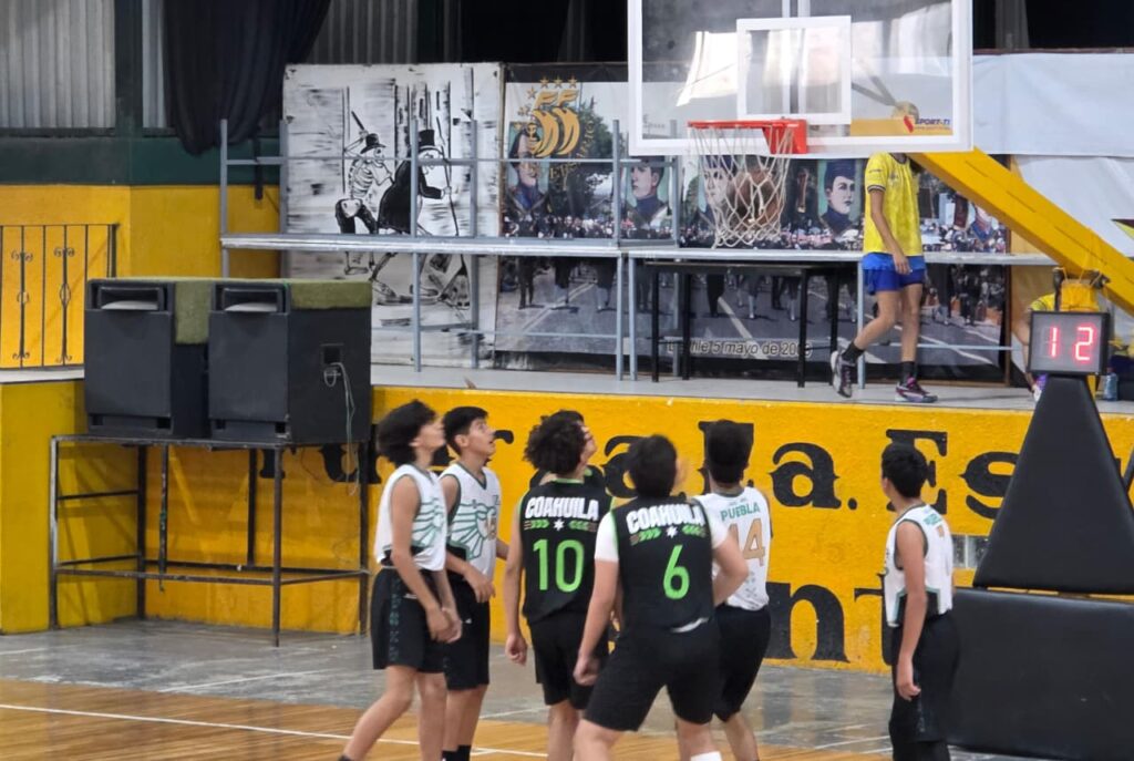 Puebla vive finales de básquetbol en Olimpiada Nacional CONADE 2026