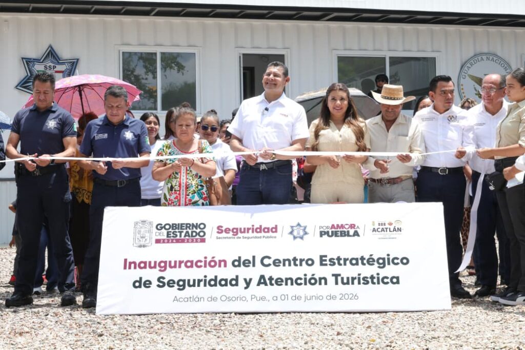 Mixteca Poblana fortalece vigilancia con nuevo Centro Estratégico de Seguridad y Atención Turística