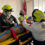 Con éxito se realiza rescate de dos personas en pozo