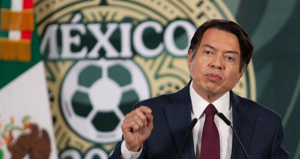 Mario Delgado acusa «interés político» de la CNTE por afectar imagen de México en el Mundial