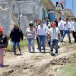 Entrega Secretaría de Bienestar cuartos dormitorio en Tehuacán